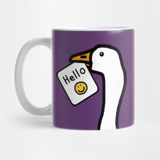 Portrait of a Goose with Stolen Greeting Mug